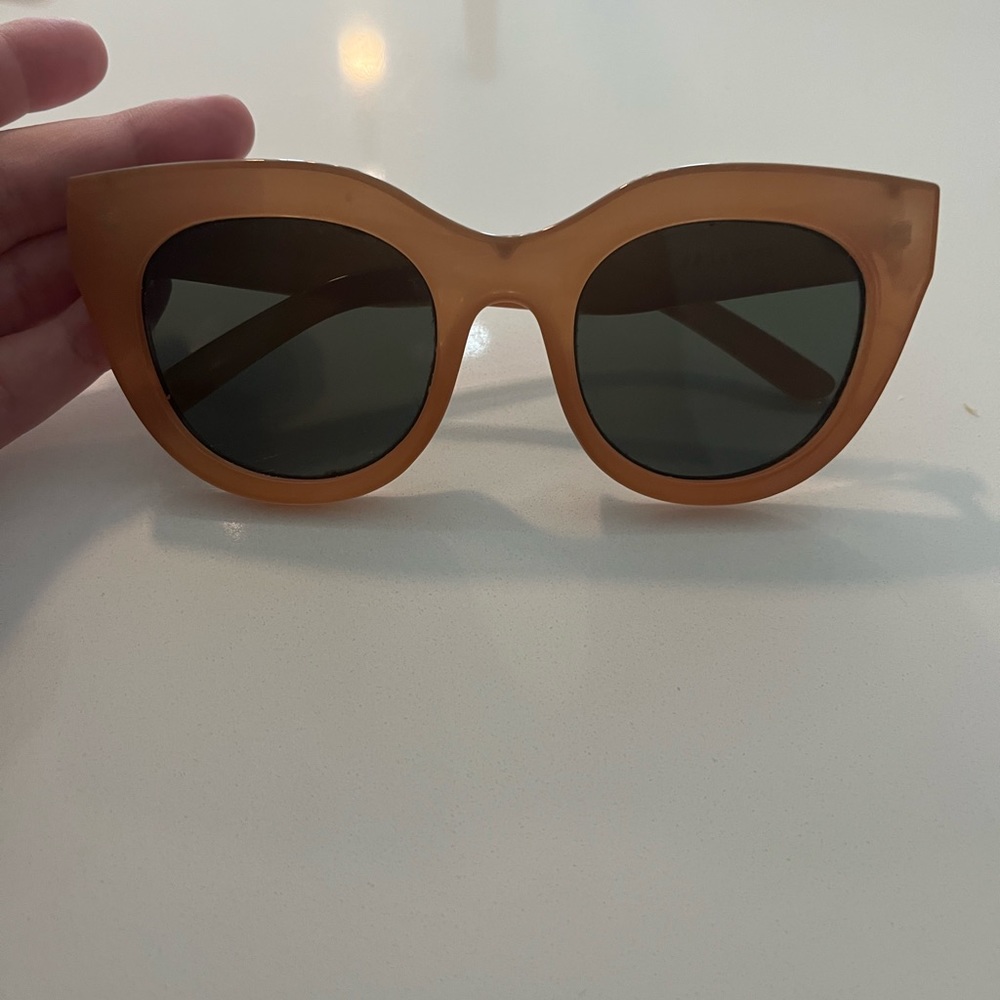 Le Specs Air Heart Cat Eye Sunglasses